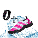 Sapatilha Náutica Super Leve + Relógio Digital Resistente