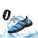 Sapatilha Náutica Super Leve + Relógio Digital Resistente