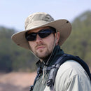 Chapéu de Balde Masculino Respirável com Proteção UV