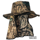 Chapéu Pescador Australiano com Proteção para Nuca e Pescoço