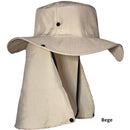 Chapéu Pescador Australiano com Proteção para Nuca e Pescoço