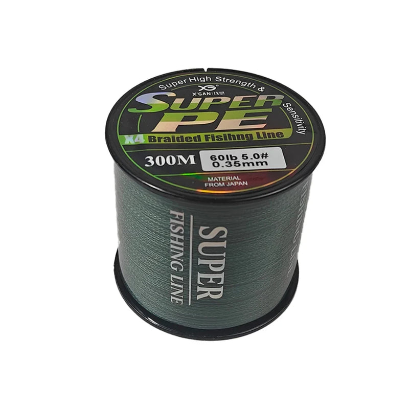 Linha de Pesca Trançada Multifilamento 4 Fios