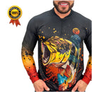 Kit com 2 Camisas de Pesca Dryfit Tucunaré