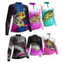 Camisa de Pesca Feminina com Proteção Solar UV50+