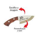 Faca Campeira Artesanal Personalizada com Gravação a Laser