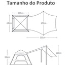 Barraca de Camping Automática para 5-8 Pessoas