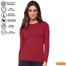 Camiseta Feminina Segunda Pele com Proteção Solar UV 50+