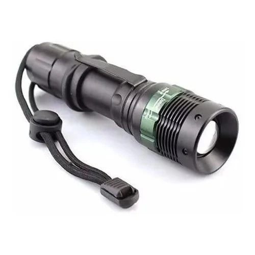 Lanterna Tática LED Recarregável com Interruptor - CREE Q5 JYX - JY-985