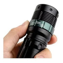 Lanterna Tática LED Recarregável com Interruptor - CREE Q5 JYX - JY-985