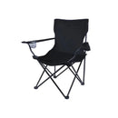 Cadeira Portátil Dobrável com Porta-Copo para Camping e Pesca