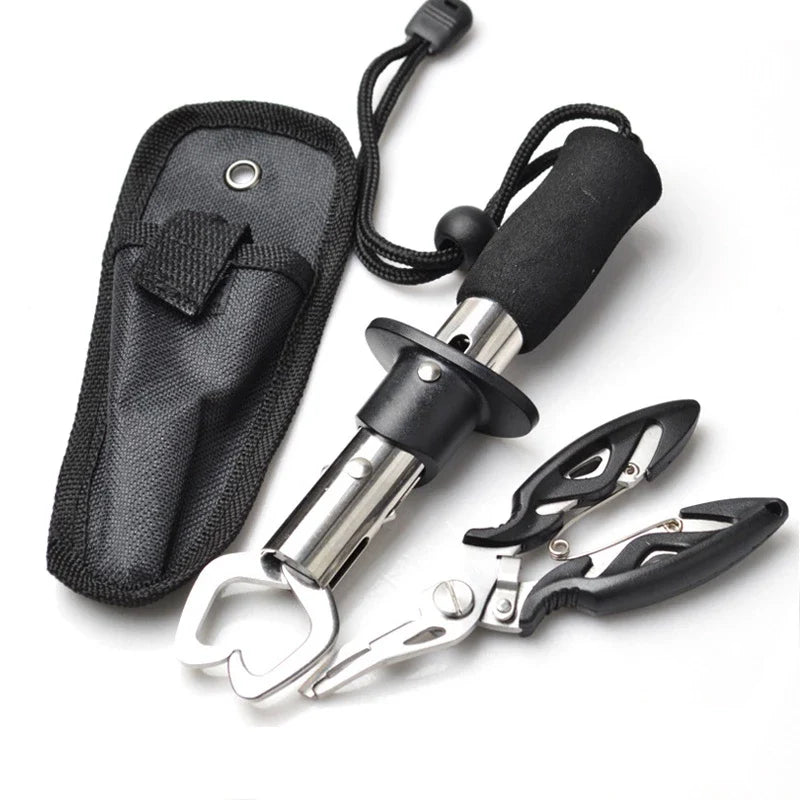 Alicate de Pesca Vigrously em Aço Inoxidável Multifuncional