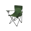 Cadeira Portátil Dobrável com Porta-Copo para Camping e Pesca
