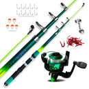 Kit Completo de Pesca – Vara Telescópica 1,70m com Molinete e Linha