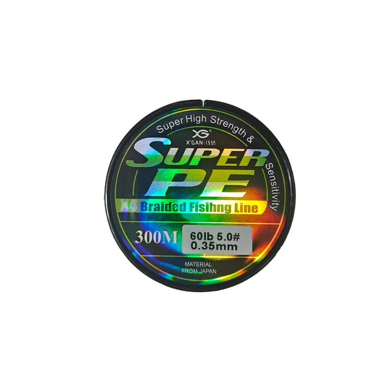 Linha de Pesca Trançada Multifilamento 4 Fios