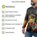 Kit com 2 Camisas de Pesca Dryfit Tucunaré