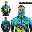 Kit Camisa de Pesca Dryfit + Bandana com Proteção UV50+
