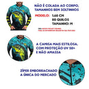 Kit Camisa de Pesca Dryfit + Bandana com Proteção UV50+