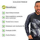 Kit Camisa de Pesca Dryfit + Bandana com Proteção UV50+