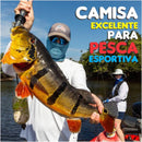 Kit Camisa de Pesca Dryfit + Bandana com Proteção UV50+