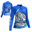 Camisa de Pesca Feminina com Proteção Solar UV50+