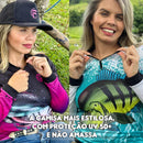 Camisa de Pesca Feminina com Proteção Solar UV50+
