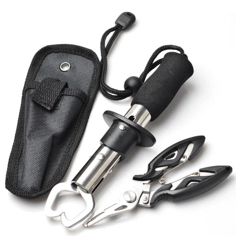 Kit 3 Peças Alicate de Pesca e Ferramentas Multifuncionais