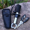 Kit 3 Peças Alicate de Pesca e Ferramentas Multifuncionais