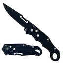 Faca Canivete com Trava Automática e Saque Rápido - Inox