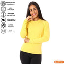 Camiseta Feminina Segunda Pele com Proteção Solar UV 50+