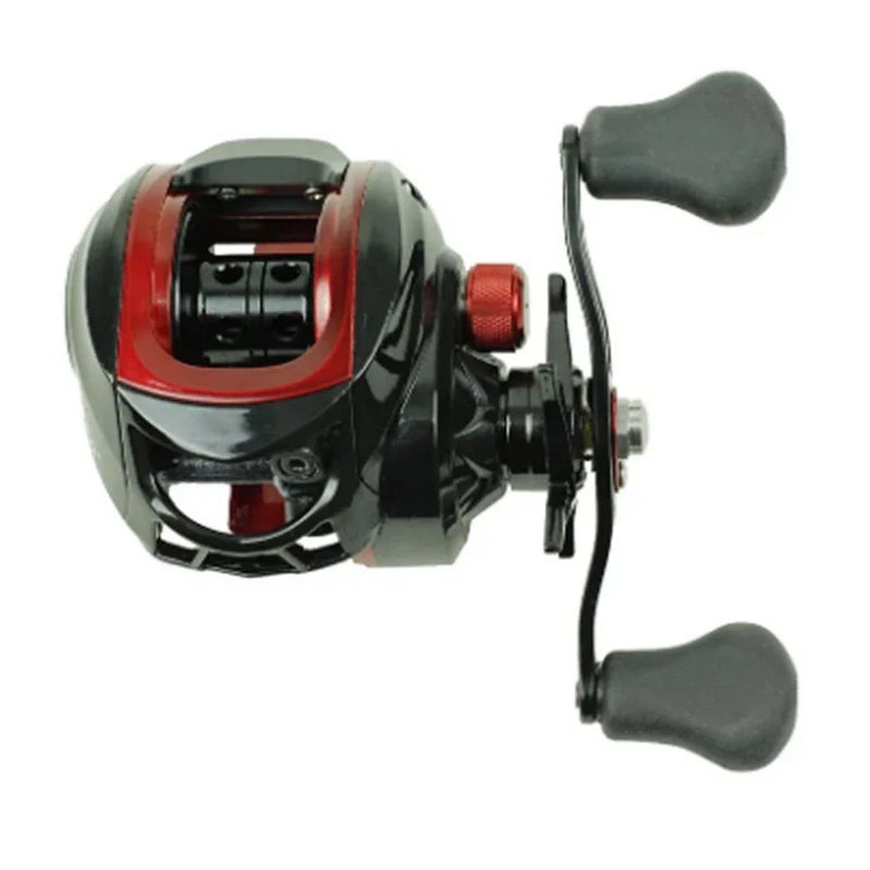 Kit Pesca Completo: Carretilha 19 Rolamentos + Vara + Linha e Isca